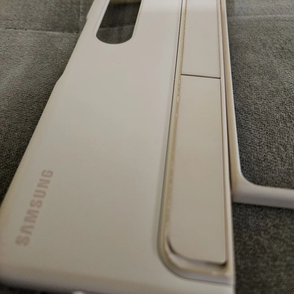 Samsung Standing Cover with S Pen for Galaxy Z Fold4 - Sand Color